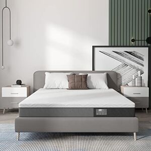 BedStory Matelas 90x190CM en Mousse Gel Bamboo Charcoal, Matelas 7 Zones Ergonomique avec Housse Amovible et Lavable,Hypoallergénique, Soutien Optimal, Confort,Épaisseur 16CM - Publicité