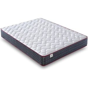 NATURELITS Matelas 150X190 cm Réversible pour Lit Double Haut Confort Hypoallergénique Anti-Acariens et Respirant Mousse à Mémoire Ferme Moyenne Couleur Grise Modèle Moon Épaisseur 20 cm - Publicité