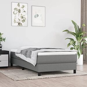 ARKEM Matelas de lit à Ressorts ensachés Gris foncé 100x200x20 cm,Matelas Ressort,avec Sommier Et Matelas Lit,Matelas Ressort Latex486 - Publicité