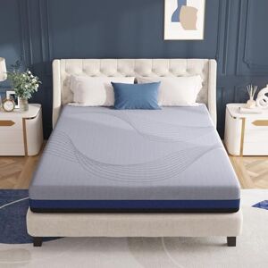 Avenco Matelas 80x200, Épaisseur 16 cm, Matelas en Mousse, Mousse en Mémoire de Gel Rafraîchissant, Mousse Haute Densité, 7 Zones de Confort, Ultra Respirante, Parfait Soutien, Fermeté Moyenne - Publicité