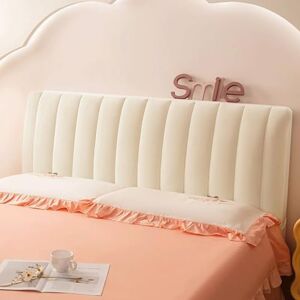 uyeoco Housse de Tête de Lit Extensible 140/160/180/200,Tête De Lit Housse De Protection Protected Anti-poussière Coussin De Lit Coton Couvre-tête De Lit Couverture De Tête De Lit ( Color : #47 , Size : 220c - Publicité