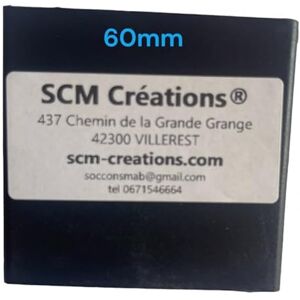 SCM Créations 1 Embout Central pour Lattes 60mm, traversant, pour bz, lit - Publicité