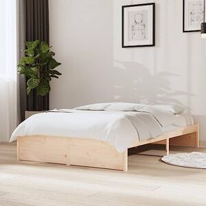 LARRYHOT Tour de lit en bois massif 120 x 190 cm, petit double, lits et accessoires, lits et cadres pour lits, 814919 - Publicité
