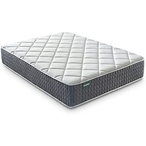 beloBed Matelas en Mousse Mousse à Mémoire Matelas 135x190 cm Matelas Réversible Épaisseur 24 cm certifié Oekotex Fermeté Équillibré Blanche Dawnrest - Publicité