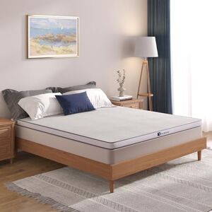 Avenco sur-Matelas 140x200, Épaisseur 7.5cm, sur-Matelas Memoire de Forme, Topper en Mousse Fibre de Bambou, Sommeil Frais, Lavable, Ultra Respirant, Certifié Oeko-TEX, sur-Matelas Adulte et Enfant - Publicité