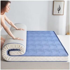 PIKETU Matelas de Sol Japonais rembourré 6/10cm, Matelas de Sol Japonais, Matelas de lit rembourré Tatami Mat, Matelas en Latex Pliable,D,120 * 200 * 6cm - Publicité