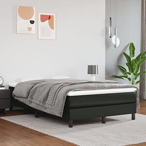 ARKEM Matelas de lit à Ressorts ensachés Noir 120x200x20cm Similicuir,Matelas Ressort,avec Sommier Et Matelas Lit,Matelas Ressort Latex - Publicité