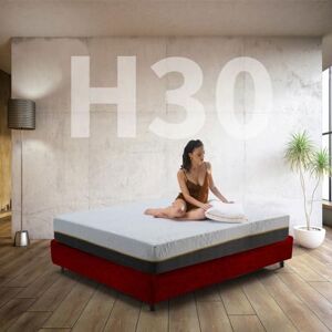 Comfy Line Matelas ressorts ensachés et mémoire orthopédique de 30 cm de haut   Matelas rigide aussi pour poids extra double 165 x 200 cm   Matelas hypoallergénique avec tissu déhoussable MOD. NIGHT MEMORY - Publicité