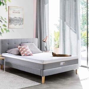 BedStory Matelas, 7 Zones de Confort Mousse, Blanc, 90 x 190 cm - Publicité