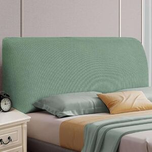 uyeoco Housses de Tête de Lit 160/180/150/200/140 Extensible Couverture de Tête de Lit Rembourrée Lavable Antipoussière Spandex Housse de Protection (Color : Green B, Size : 180-200cm) - Publicité