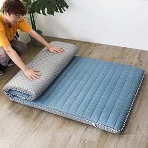 ALEPXS Matelas de Sommeil Tatami Tatami Maz Pliable Futon King Queen Full Size Matelas Japonais Respirant Matelas de Camping pour dortoir (Color : A, Size : 150 * 200cm) - Publicité