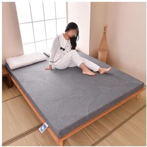 LUIVZD Memory Foam Mattress Matelas Japonais En Mousse À Mémoire De Forme, Tatami Doux Et Épais, Haute Élasticité, Respirant, Soutien Solide, 9 Cm D'épaisseur, Matelas De Sol ( Color : B , Size : 150*190CM ) - Publicité