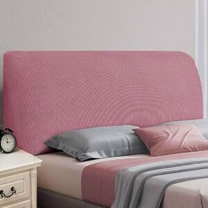 uyeoco Housses de Tête de Lit 160/180/150/200/140 Extensible Couverture de Tête de Lit Rembourrée Lavable Antipoussière Spandex Housse de Protection (Color : Pink, Size : 180-200cm) - Publicité