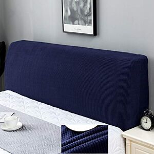 WYJHNL Couvre-tête de lit, housse de protection élastique pour tête de lit, housse de coussin lavable pour décoration de chambre Plum Bleu 180 – 190 cm - Publicité