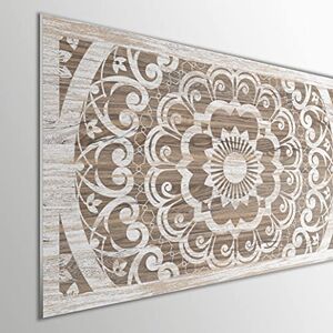 MEGADECOR DECORATE YOUR HOME Tête de lit économique et décorative en PVC 5 mm. Modèle Quinnipiac (150 x 60 cm). Publicité