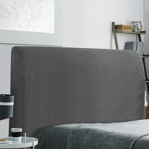 BJFCMLC Housse de Dossier de tête de lit Extensible, Anti-poussière, Housse de Protection de tête de lit élastique Tout Compris pour Lits King Size, Doubles, Queen(200cm(75-85cm),Gray) - Publicité