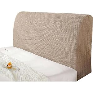 YOPOIY Housse De Tête De Lit Extensible, Housse De Tête De Lit en Jacquard, Protection Lavable Et Anti-poussière pour La Décoration De La Chambre (Kaki,180-200cm) - Publicité