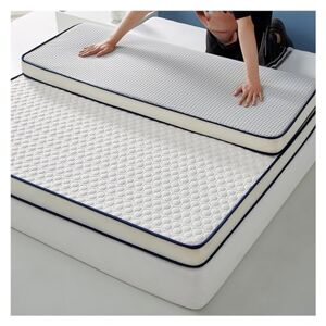 Matelas 90x190, Matelas en Latex Naturel, Matelas Pliable for Lit Simple, for Dortoir D'étudiants, Matelas en Mousse À Mémoire De Forme Pleine Grandeur avec Tatami (Color : Style1, Size : 150 * 190CM - Publicité