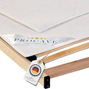 PROCAVE protège-sommier à Lattes en Feutre de Haute qualité   protège-Matelas   protège-Matelas Respirant réalisé en Feutre aiguilleté   fabriqué en Allemagne   100x220 cm - Publicité