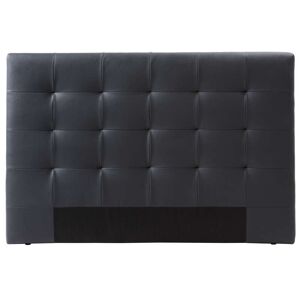 Conforama Tête de lit 165 cm CAPITON 3 coloris noir