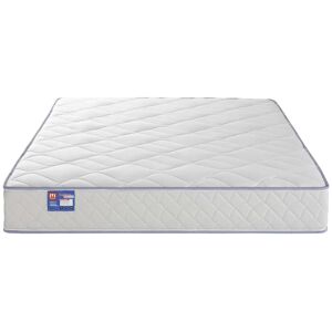 Matelas ressorts + mousse à mémoire de forme 140x190 cm MERINOS MAMAN COOL