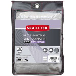 NIGHTITUDE Protège matelas 140x190 cm VENT DU MATIN