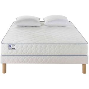 MERINOS Matelas + sommier Ressorts 160x200 cm MERINOS SUPER TRIO