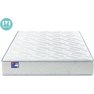 Matelas ressort + mémoire de forme 180x200 cm MERINOS MAMIE CHERRY