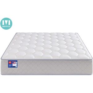 Matelas ressorts ensachés 160x200 cm MERINOS BON PAPA