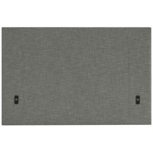 Tête de lit 105 cm BULTEX RELAX COUTURE coloris gris - Publicité
