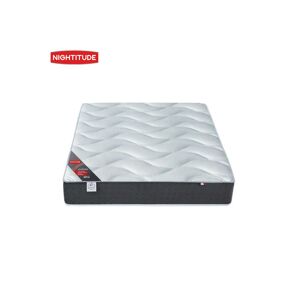 NIGHTITUDE Matelas Ressorts + mémoire de forme 180x200 cm NIGHTITUDE LE JUDICIEUX