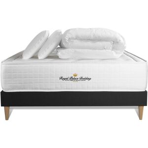 Royal palace bedding Pack matelas sommier kit 160x200 oreiller couette