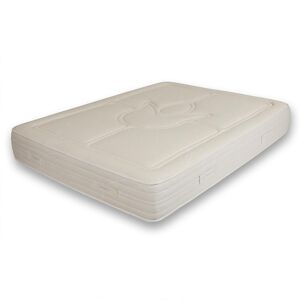 Matelas 100% latex naturel crin de cheval et coton bio 140x200 Beige 200x24x140cm