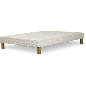 Biosense Sommier tapissier lattes actives bois massif coton bio 140x200