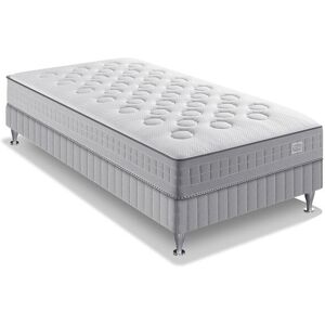 Simmons Ens INITIAL 90x190 matelas H23 ressort ensachés, ferme, sommier Blanc 190x48x90cm