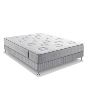 Simmons Ens CHALLENGE 140x200 matelas H24 ressort ensachés, ferme, sommier - Publicité