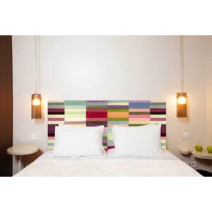 Mademoiselle Tiss Tête de lit sans support en bois 160*70 cm Multicolore 160x70cm