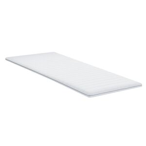 Idliterie Surmatelas déhoussable lavable 100% latex 3 zone 90x190