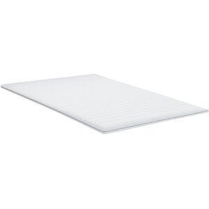 Idliterie Surmatelas déhoussable et lavable mémoire de forme 140x190 - Publicité