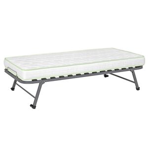 ID Kids Pack sommier gigogne avec matelas metal 90x190 cm