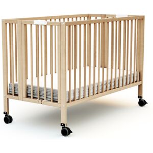 AT4 Lit bebe pliant en bois ESSENTIEL