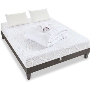 Olympe Ensemble 140x190 Matelas + Sommier + Accessoires