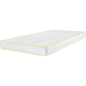 ID Kids Matelas en mousse 90x200 cm Blanc 190x13x90cm