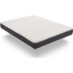 Naturalex Matelas 90 x 190 cm - Soutien Blue Latex, Mousse HR, 14 cm Blanc 190x14x90cm