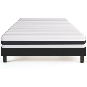 HBEDDING Ensemble matelas ressorts ensachés 140x190 + sommier