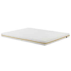 Someo Matelas mousse 140x190 Blanc 190x13x140cm