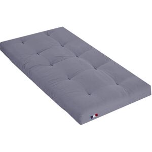 Terre de Nuit Matelas futon coeur latex ferme 13cm gris 90x200 - Publicité