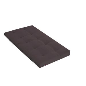 Terre de Nuit Matelas futon coton traditionnel, 13cm marron 90x200 Marron 200x13x90cm