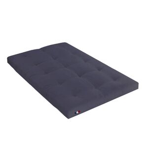 Terre de Nuit Matelas futon coton traditionnel, 13cm anthracite 180x200 Gris 200x13x180cm