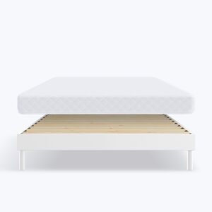 Hypnia Ensemble Matelas Mémoire de forme 16cm Sommier Blanc 160x200cm - Publicité